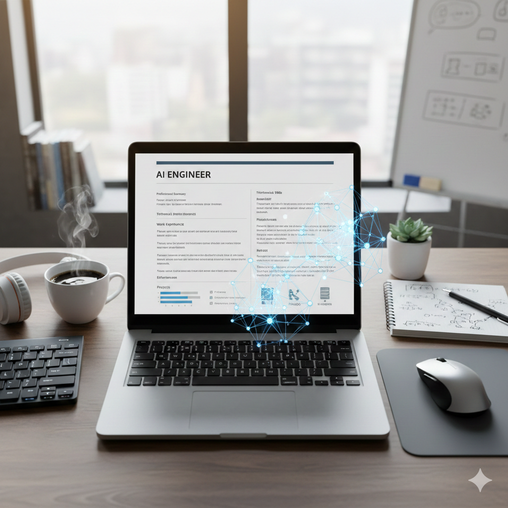 تصویر مقاله: نوشتن رزومه موفق برای موقعیت شغلی مهندس هوش مصنوعی (AI Engineer)